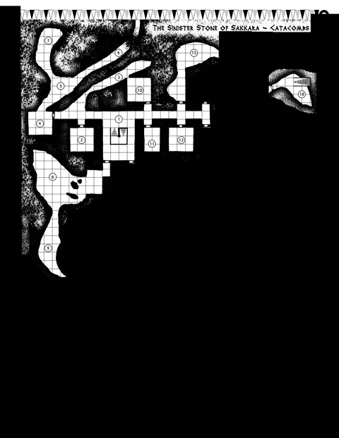 Map of Catacombs