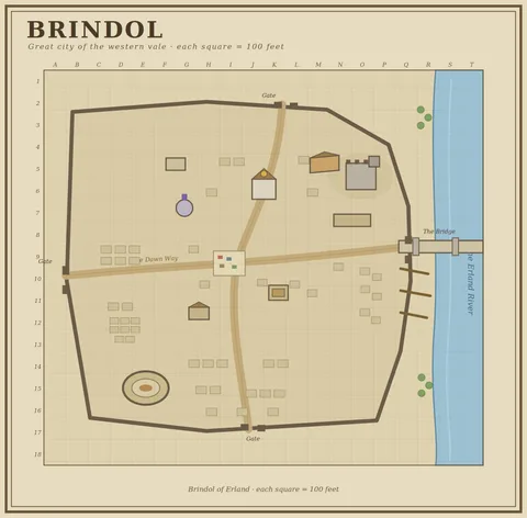 Map of Brindol