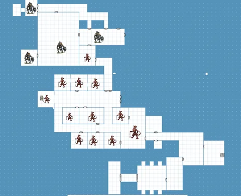 Map of Druid Dungeon